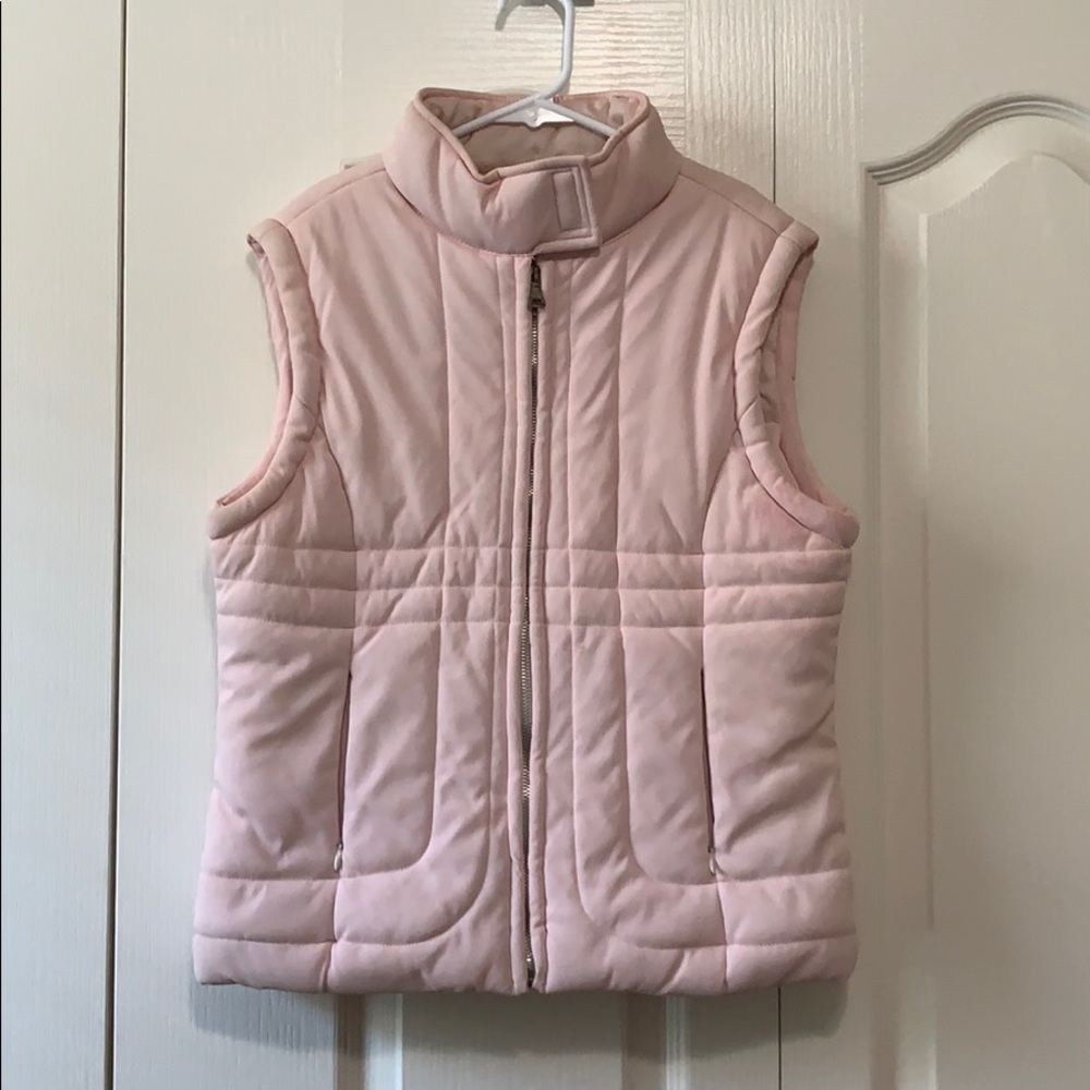 PINK PUFFER VEST